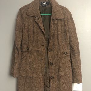 Long women’s tweed jacket